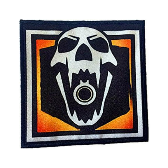 Rainbow Six Siege Black Beard 2.75" Tactical Badge Applique Hook Loop Fastener Patch