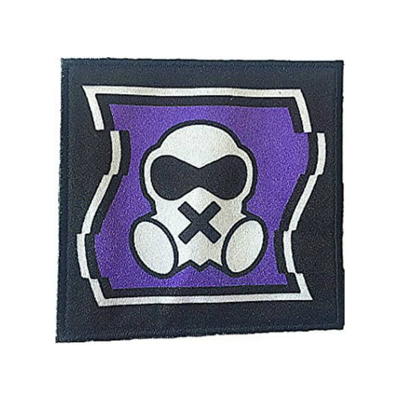 Rainbow Six Siege Mute 2.75" Tactical Badge Applique Hook Loop Fastener Patch