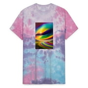 Rainbow Sky 3 Unisex Tie Dye T-Shirt