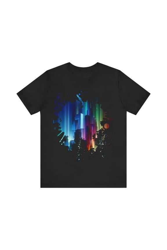 Rainbow Spectrum Metropolis - Jersey Short Sleeve Tee