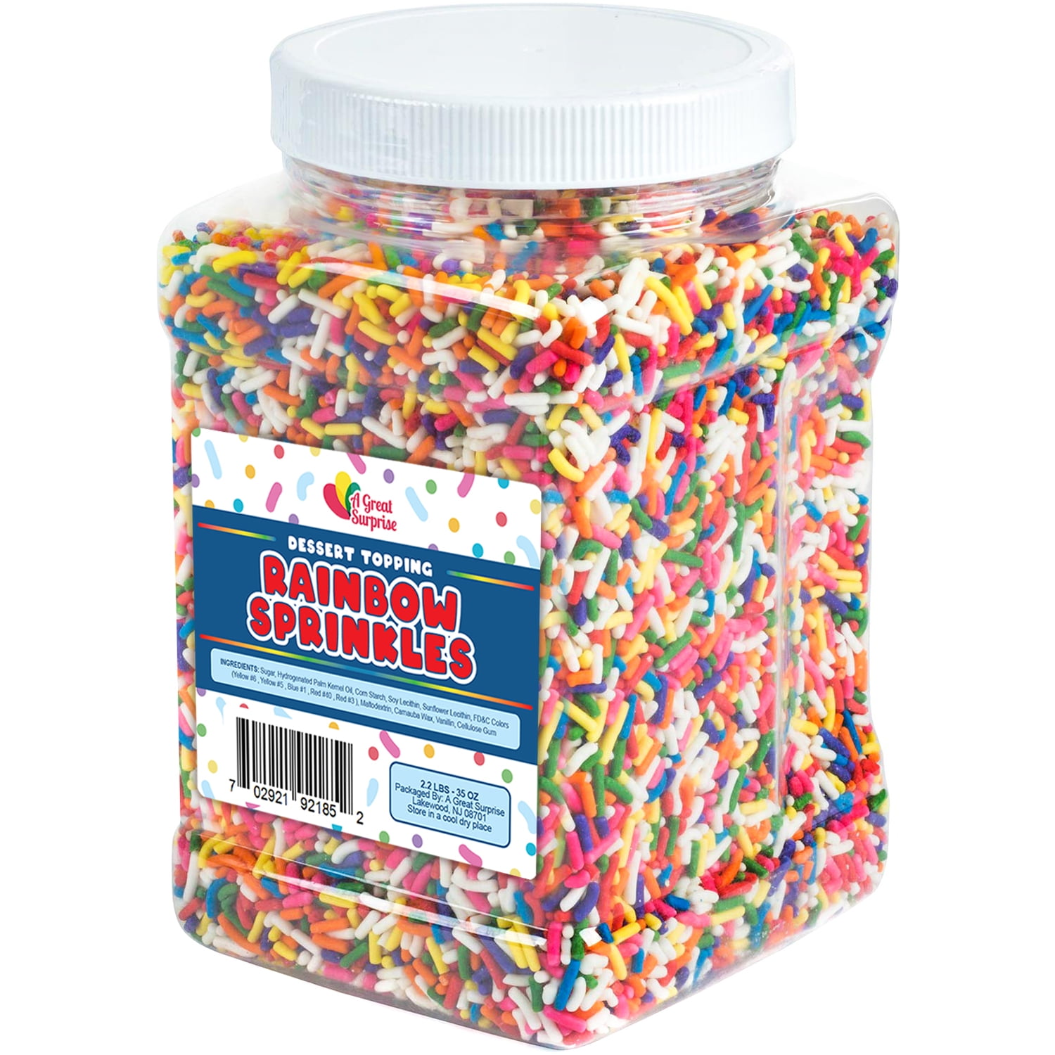 Pastel Candy Rainbow Sprinkles  Shop Rainbow Candy Sprinkles