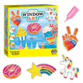 Rainbow Sprinkles Easy Sparkle Window Arts Kit Paint and Decorate