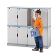 thumbnail image 1 of Stacking Lockable Lockers -  Double Stack - Coastal Blue, 1 of 6