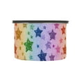 thumbnail image 1 of Rainbow Star Airtight Coffee Bean Canister 17oz Food Storage Containers with Lids For Gournd, Tea, Sugar, Flour, Rice, Cereal, Candy Cookie Jar, 1 of 8