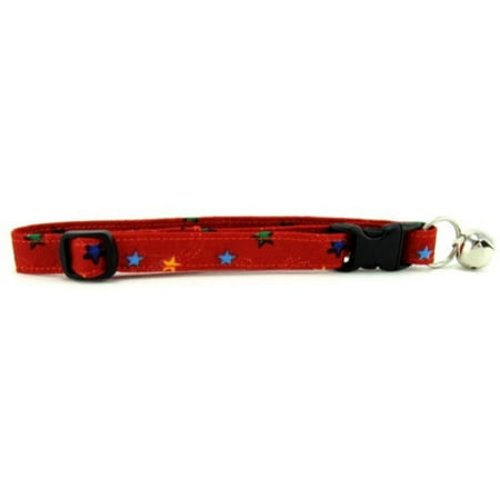 Rainbow Stars Cat Collar