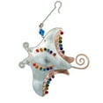 thumbnail image 1 of Rainbow Stingray Metal Christmas Tree Ornament 4.25 Inch Fair Trade Multicolor, 1 of 1