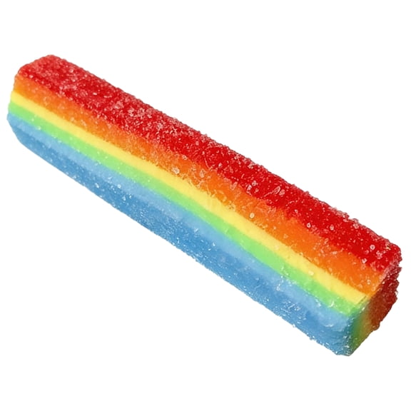 Rainbow Strip Squishy, Colorful Slow Rising Stress Relief, Fun Sensory Anxiety Fidget, Home Office Desk Squeeze, Party Relaxation Gift