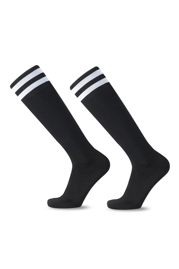 Rainbow Striped Knee High Socks for Women Long Socks Tube Socks Roller Skate Socks for Girls Youth Gift(1 Pair)