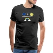 Rainbow Sun Rain Cloud | For Men, Women, Children Men's Premium T-Shirt