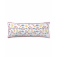thumbnail image 1 of Rainbow Sunshine Body Pillow Cover 20 x 54 Inch Decorative Pillow Cover Rainy Cute Pink Border Lumbar Pillowcase Seasonal Rectangle Cushion Case for Couch Sofa Bed Living Room, 1 of 9