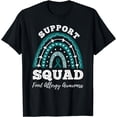 thumbnail image 1 of Rainbow Support Squad Food Allergy Awareness T-Shirt, 1 of 4