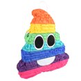 thumbnail image 1 of Rainbow Swirl Emoji Party Pinata, Traditionally Handcrafted, 1 of 10