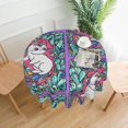 thumbnail image 1 of Rainbow Tablecloth Spring Polyester Table Cover Vintage Cheap Protection Custom Table Cloth, 1 of 5