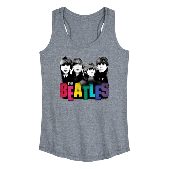 Rainbow The Beatles - Women's Racerback Tank