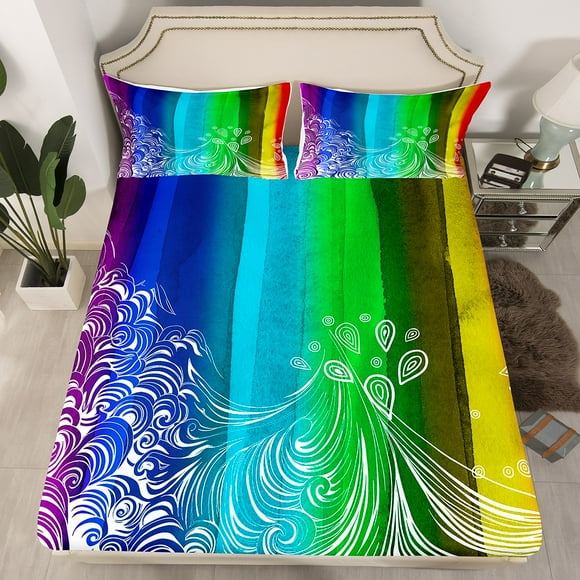 Tie Dye Queen Sheets