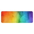 thumbnail image 1 of Rainbow Tie Dye Ink Pattern Kitchen Rug Mat,Kitchen Runner Rugs Non Skid Washable,Decorative Kitchen Floor Mats for Kitchen,Sink,Laundry,17"x47.2", 1 of 7