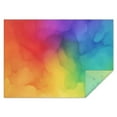 thumbnail image 1 of Rainbow Tie Dye Ink Pattern Rectangle Tablecloth 60"x84",Waterproof Polyester Rectangle Table Cloth, Wipeable Spillproof Polyester Tablecloth for Dining, Camping, Indoor and Outdoor, 1 of 5