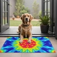 thumbnail image 1 of Rainbow Tie Dye Mandala Pattern Door Rugs,Washable Non Slip Door Mats Indoor,Decorative Door Mats,Entry Mat Indoor for Entrance,Bedroom,Kitchen,Bathroom,20"x32", 1 of 6