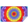 thumbnail image 1 of Rainbow Tie Dye Mandala Pattern Rectangle Tablecloth 60"x102",Waterproof Polyester Rectangle Table Cloth, Wipeable Spillproof Polyester Tablecloth for Dining, Camping, Indoor and Outdoor, 1 of 6