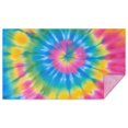 thumbnail image 1 of Rainbow Tie Dye Mandala Pattern Rectangle Tablecloth 60"x102",Waterproof Polyester Rectangle Table Cloth, Wipeable Spillproof Polyester Tablecloth for Dining, Camping, Indoor and Outdoor, 1 of 6