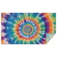 thumbnail image 1 of Rainbow Tie Dye Mandala Pattern Rectangle Tablecloth 60"x102",Waterproof Polyester Rectangle Table Cloth, Wipeable Spillproof Polyester Tablecloth for Dining, Camping, Indoor and Outdoor, 1 of 5