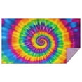 thumbnail image 1 of Rainbow Tie Dye Mandala Pattern Rectangle Tablecloth 60"x102",Waterproof Polyester Rectangle Table Cloth, Wipeable Spillproof Polyester Tablecloth for Dining, Camping, Indoor and Outdoor, 1 of 5