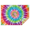 thumbnail image 1 of Rainbow Tie Dye Mandala Pattern Rectangle Tablecloth 60"x84",Waterproof Polyester Rectangle Table Cloth, Wipeable Spillproof Polyester Tablecloth for Dining, Camping, Indoor and Outdoor, 1 of 5