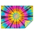 thumbnail image 1 of Rainbow Tie Dye Mandala Pattern Rectangle Tablecloth 60"x84",Waterproof Polyester Rectangle Table Cloth, Wipeable Spillproof Polyester Tablecloth for Dining, Camping, Indoor and Outdoor, 1 of 5
