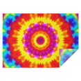 thumbnail image 1 of Rainbow Tie Dye Mandala Pattern Rectangle Tablecloth 60"x84",Waterproof Polyester Rectangle Table Cloth, Wipeable Spillproof Polyester Tablecloth for Dining, Camping, Indoor and Outdoor, 1 of 5
