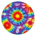 thumbnail image 1 of Rainbow Tie Dye Mandala Pattern Round Fitted Tablecloth with Elastic Edge,Dining Table Cover Waterproof,Outdoor Round Tablecloth for Camping,Dining,Indoor and Outdoor, 1 of 7