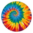 thumbnail image 1 of Rainbow Tie Dye Mandala Pattern Round Fitted Tablecloth with Elastic Edge,Dining Table Cover Waterproof,Outdoor Round Tablecloth for Camping,Dining,Indoor and Outdoor, 1 of 7