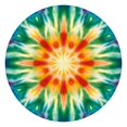 thumbnail image 1 of Rainbow Tie Dye Mandala Pattern Round Fitted Tablecloth with Elastic Edge,Dining Table Cover Waterproof,Outdoor Round Tablecloth for Camping,Dining,Indoor and Outdoor, 1 of 7