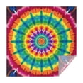 thumbnail image 1 of Rainbow Tie Dye Mandala Pattern Square Tablecloth,Waterproof Square Table Cover,Wipeable Spillproof Washable Table Cover for Home Kitchen Party Decor 52"x52"(132x132cm), 1 of 6