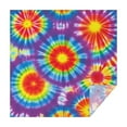 thumbnail image 1 of Rainbow Tie Dye Mandala Pattern Square Tablecloth,Waterproof Square Table Cover,Wipeable Spillproof Washable Table Cover for Home Kitchen Party Decor 60"x60"(152x152cm), 1 of 6