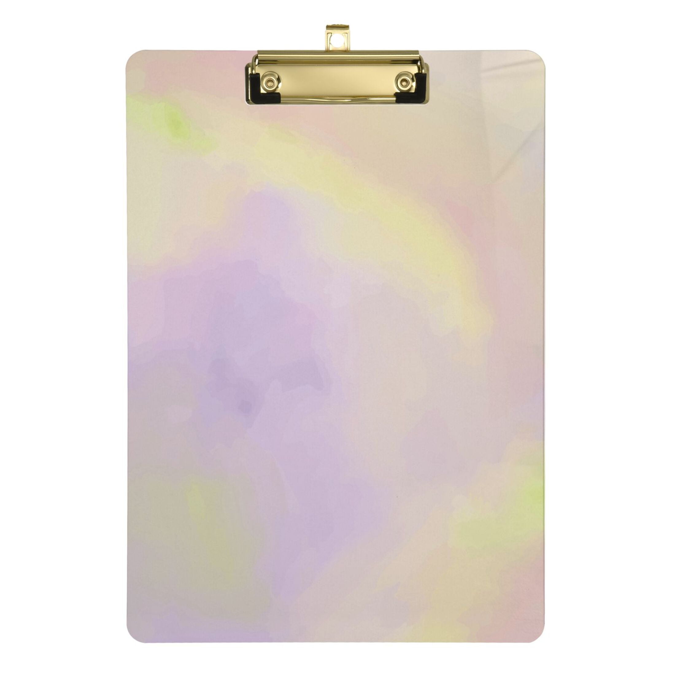 Rainbow Tie Dye Pattern Clipboard Acrylic Clipboards Standard A4 Letter ...