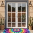 thumbnail image 1 of Rainbow Tie Dye Radial Pattern Door Rugs,Washable Non Slip Door Mats Indoor,Decorative Door Mats,Entry Mat Indoor for Entrance,Bedroom,Kitchen,Bathroom,16"x47", 1 of 6