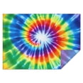 thumbnail image 1 of Rainbow Tie Dye Radial Pattern Rectangle Tablecloth 60"x84",Waterproof Polyester Rectangle Table Cloth, Wipeable Spillproof Polyester Tablecloth for Dining, Camping, Indoor and Outdoor, 1 of 5