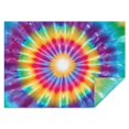 thumbnail image 1 of Rainbow Tie Dye Radial Pattern Rectangle Tablecloth 60"x84",Waterproof Polyester Rectangle Table Cloth, Wipeable Spillproof Polyester Tablecloth for Dining, Camping, Indoor and Outdoor, 1 of 5