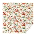 thumbnail image 1 of Pioneer Flower Floral Print Pattern Square Tablecloth,Waterproof Square Table Cover,Wipeable Spillproof Washable Table Cover for Home Kitchen Party Decor 42"X42"(107x107cm), 1 of 6