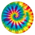 thumbnail image 1 of Rainbow Tie Dye Spiral Pattern Round Fitted Tablecloth with Elastic Edge,Dining Table Cover Waterproof,Outdoor Round Tablecloth for Camping,Dining,Indoor and Outdoor, 1 of 7