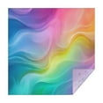 thumbnail image 1 of Rainbow Tie Dye Swirl Pattern Square Tablecloth,Waterproof Square Table Cover,Wipeable Spillproof Washable Table Cover for Home Kitchen Party Decor 42"X42"(107x107cm), 1 of 6