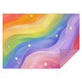 thumbnail image 1 of Rainbow Tie Dye Wave Pattern Rectangle Tablecloth 60"x84",Waterproof Polyester Rectangle Table Cloth, Wipeable Spillproof Polyester Tablecloth for Dining, Camping, Indoor and Outdoor, 1 of 5