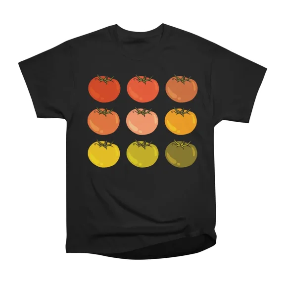 Rainbow Tomatoes T-Shirt Tee Gift For Him Merch For Her Apparel For Friend