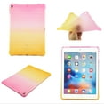 thumbnail image 1 of Rainbow Translucent Back Cover Case for Apple 10.5-inch iPad Air (3rd Generation) & iPad Pro 10.5" (2017) Tablet - TECH CIRCLE Slim Thin Lightweight Case Protective Cute Back Cover (Pink Yellow), 1 of 7