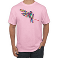 thumbnail image 1 of Rainbow Trippy Psychedelic Parrot Animal Lover Graphic T-Shirt, 1 of 1