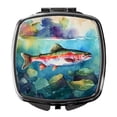 thumbnail image 1 of Rainbow Trout Compact Mirror 2.75 in x 3 in, 1 of 4