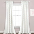 thumbnail image 1 of Rainbow Tufted Dot Window Curtain Panel Single Multi 42X84+2, 1 of 6