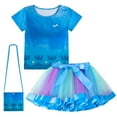 thumbnail image 1 of Rainbow Tutu Dress For Girls Cosplay Dress Up Outfits Birthday Party, 1 of 5