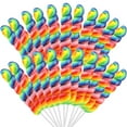 thumbnail image 1 of Rainbow Twist Lollipops, Unicorn Birthday Party Candy, 24 Count, 14.2 Ounce Box, 1 of 9