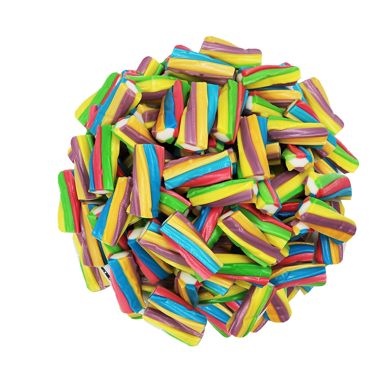 Rainbow Twisters Licorice Candy Bites (2 Pound (Pack of 1))